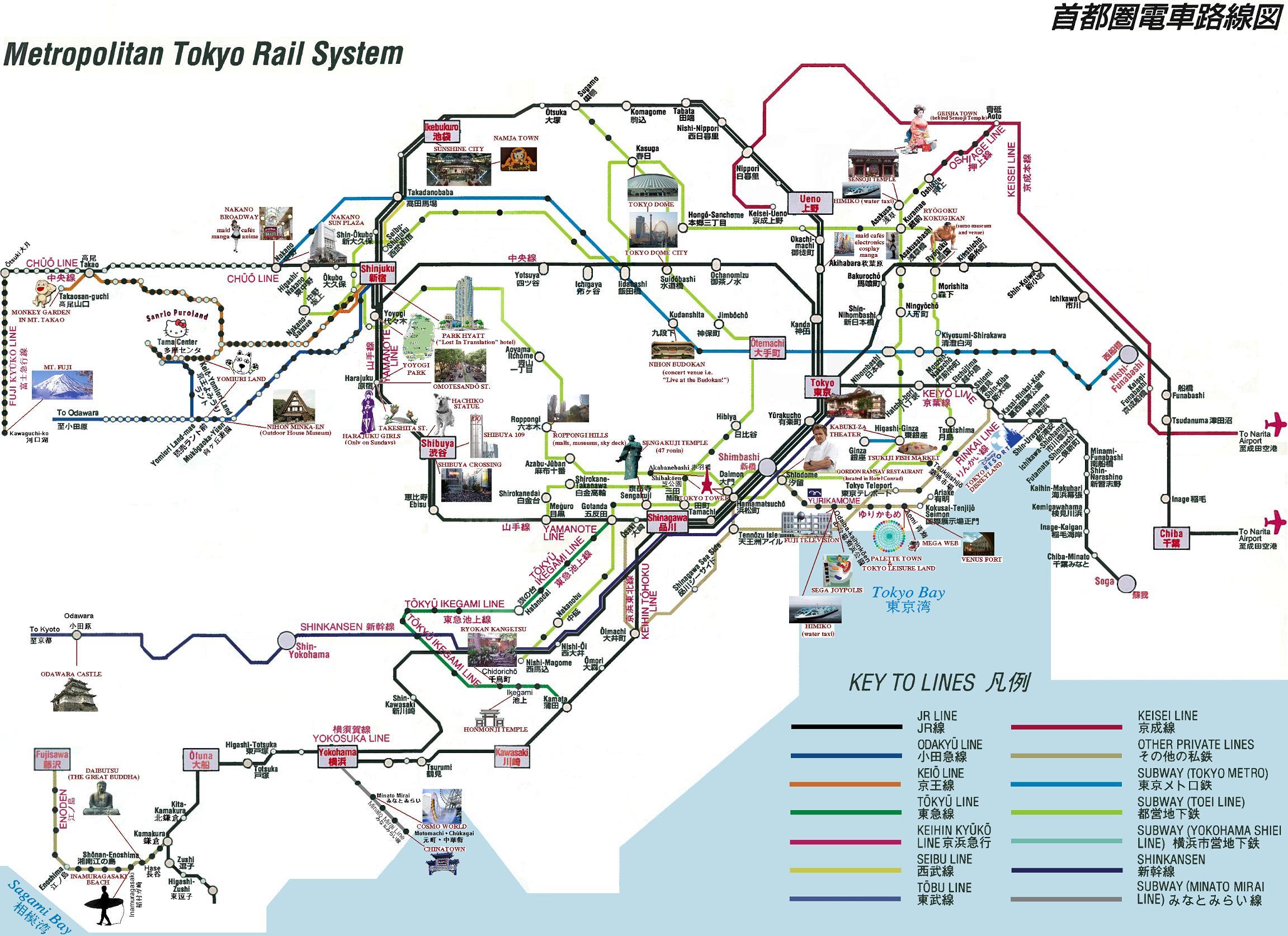 TOKYO MAP | Dictionary Bank