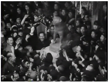 Hachiko Statue Unveiling 1934